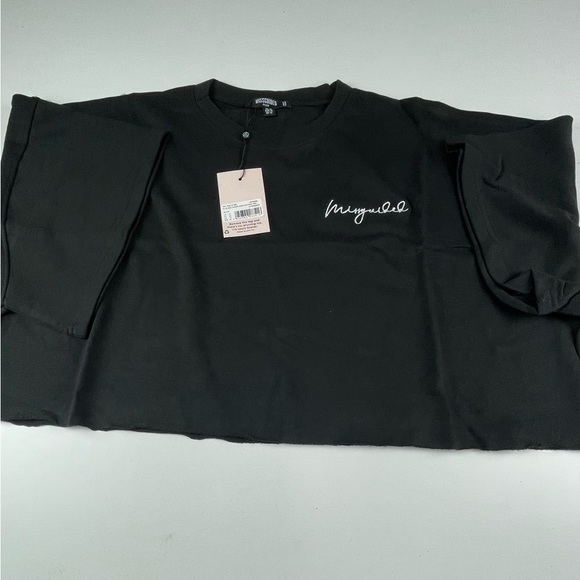 Sweat-shirt Missguided Femme – Noir – Taille 8 – Mélange Coton – Occasion Bon état